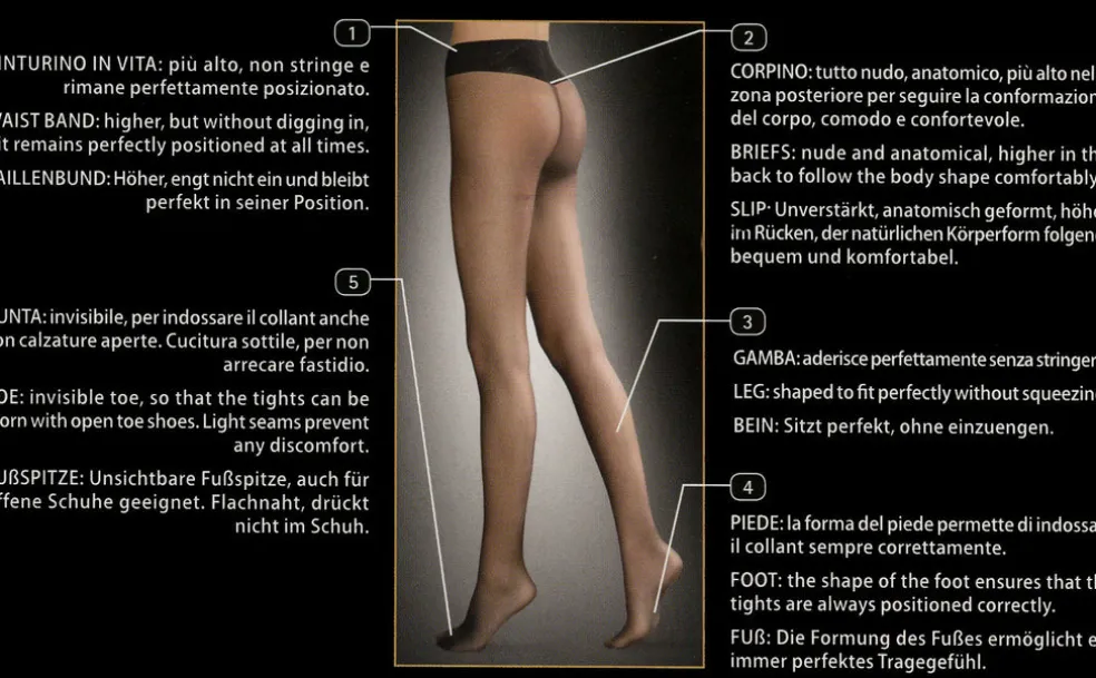 Different 40 Pantyhose