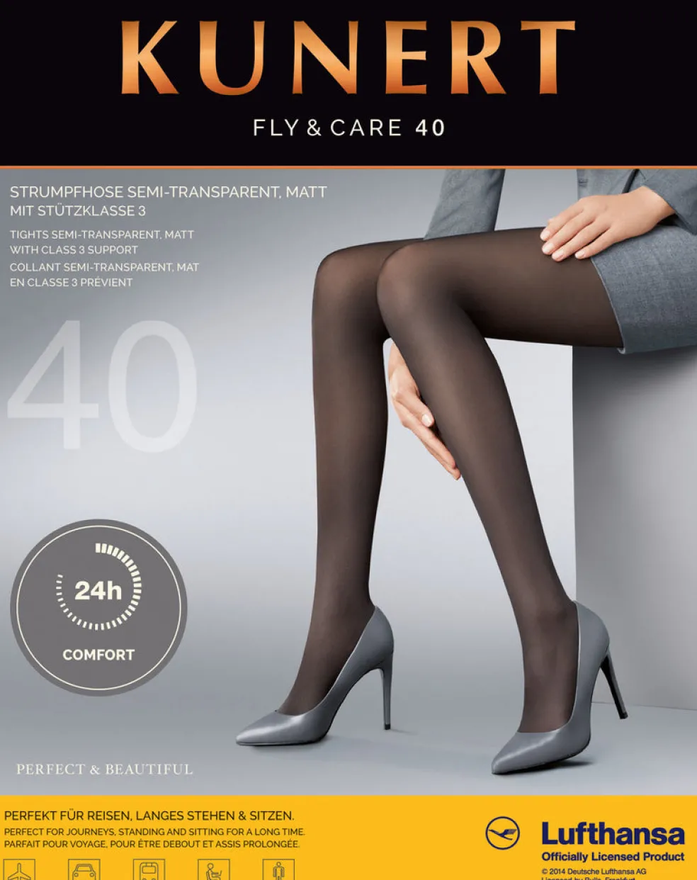 Fly & Care 40 Pantyhose