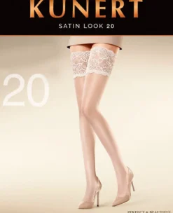 Satin Look 20 Stay Ups