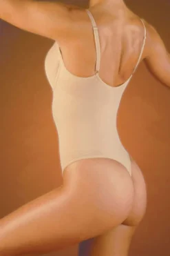 Seamless Thong Body Suit W/Underwire