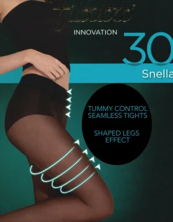 Snella 30 Seamless Pantyhose