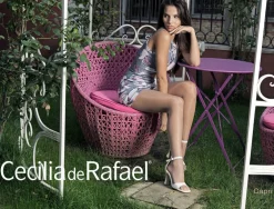 Vidrio Crotchless Pantyhose
